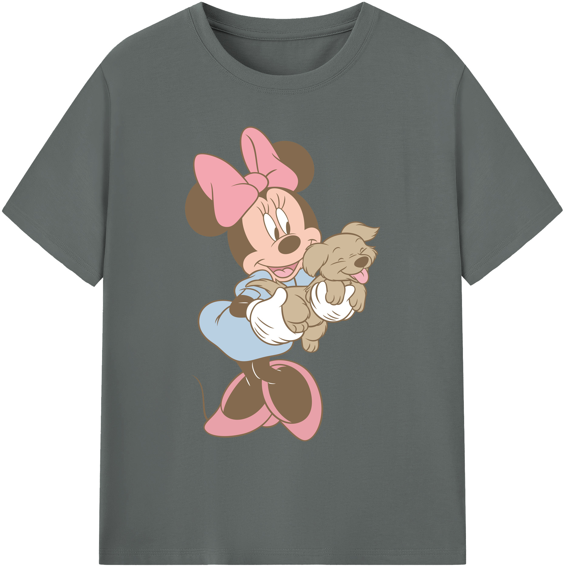 ミッキーマウス Mickey Mouse 綿100％ メンズ半袖Tシャツ｜肌触りやわらか＆通気性